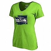 Women Seahawks Green 2018 NFL Playoffs T-Shirt,baseball caps,new era cap wholesale,wholesale hats